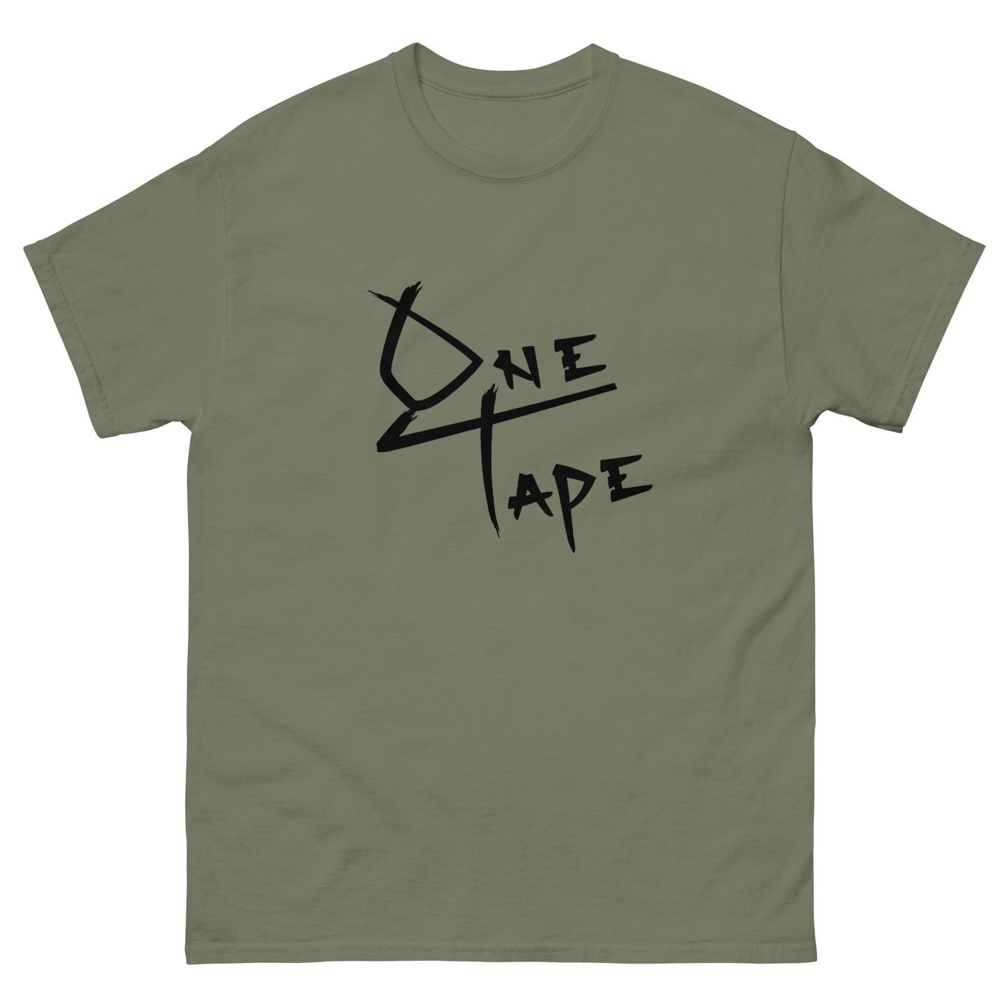 Classic OneTape tee (black logo)