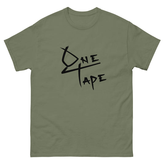 Classic OneTape tee (black logo)