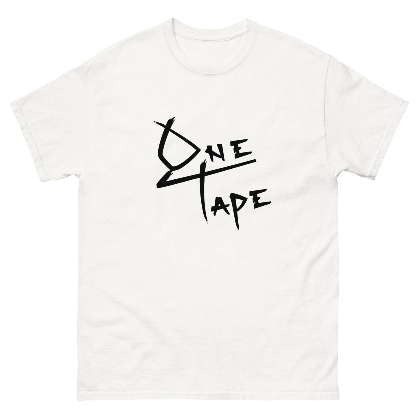 Classic OneTape tee (black logo)